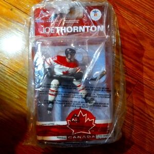 FIGURE Thornton won Stanley cup on Florida last year. Amazing athlet+nice guy